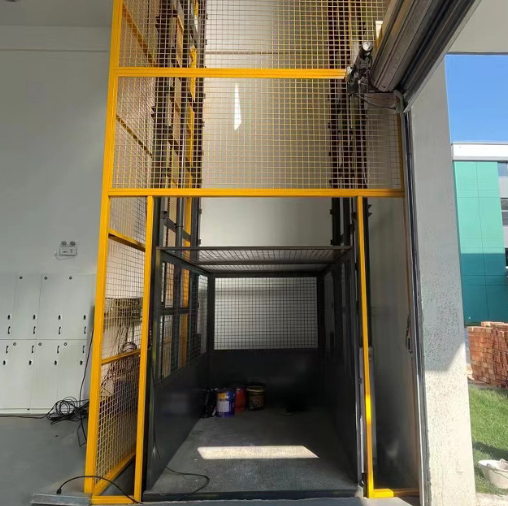 常州导轨式升降机助力物流园破解运输难题